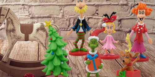 Holiday Collectible Figures Sets Just $15.98 on Walmart.online | Nightmare Before Christmas & The Grinch