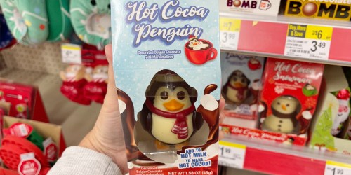 Walgreens Hot Cocoa Bombs onlinee in Cute Shapes Like Penguins & Snowmen (+ They’re Just $1.99)