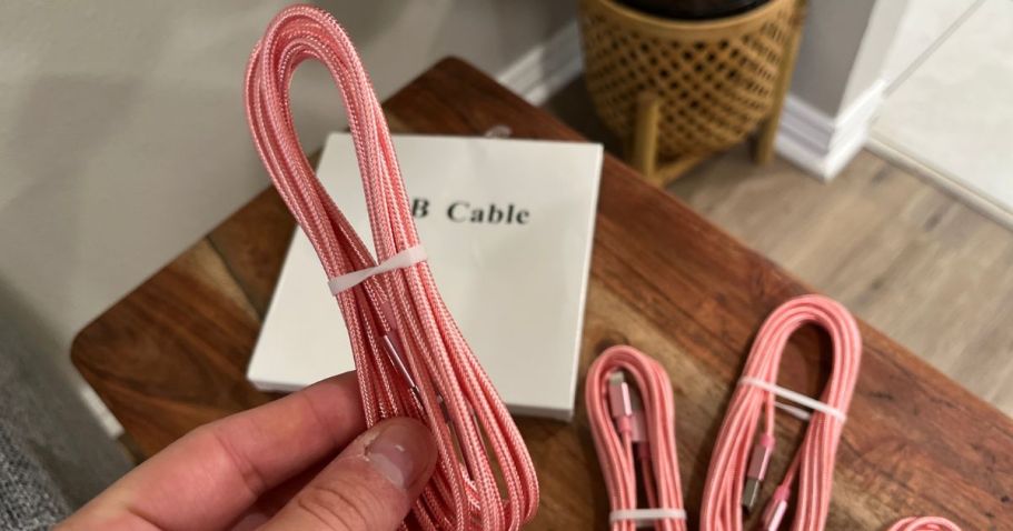 iPhone Lightning Charging Cables 5-Pack Only $5.99 on Amazon (Just $1.20 Each)