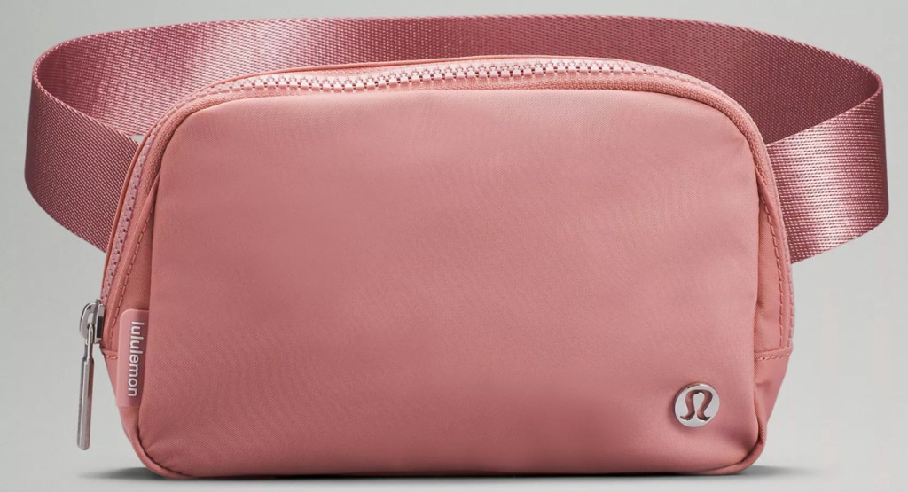 pink belt bag