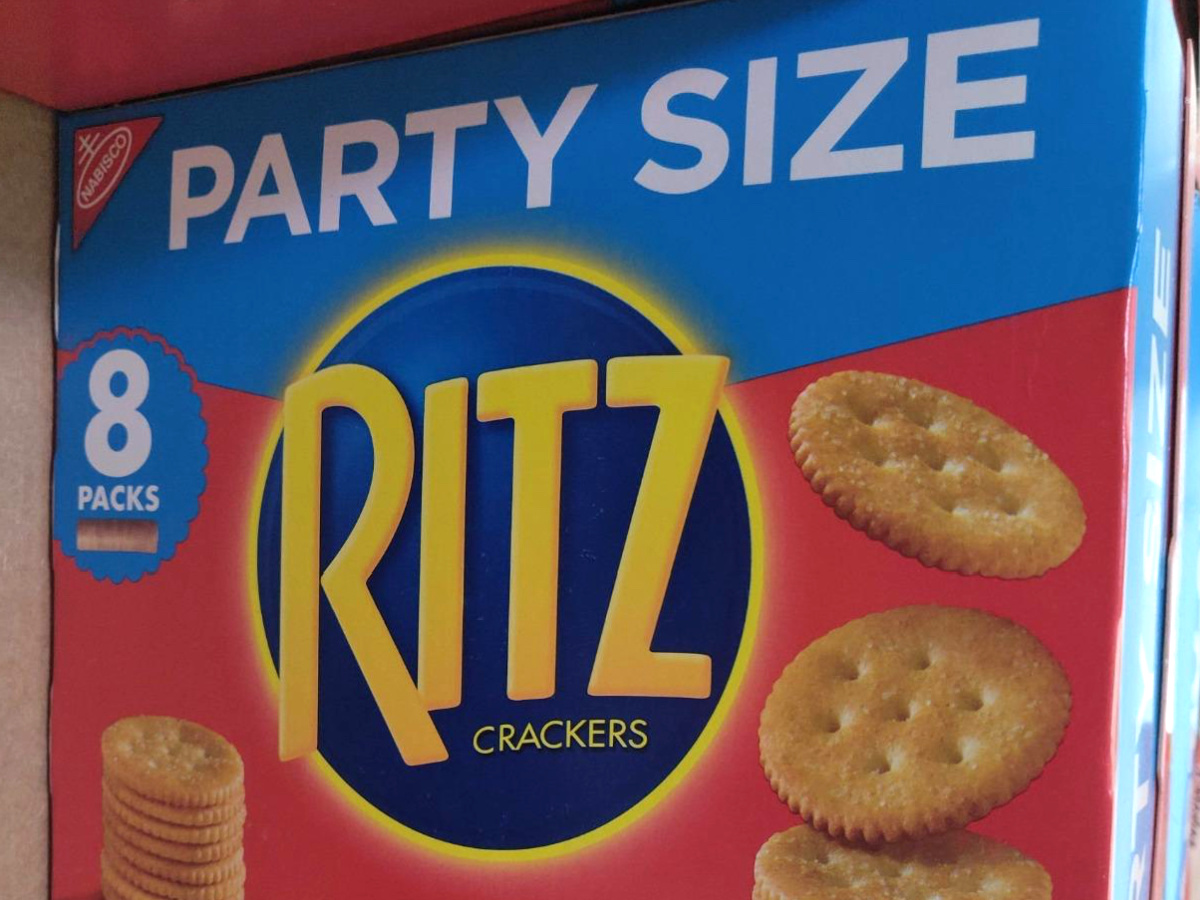 Ritz Crackers Party Size Box with 8 Sleeves Just $3 Shipped on Amazon