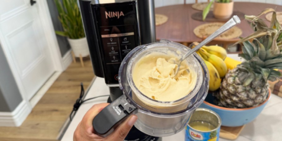 Ninja Creami Ice Cream Maker ONLY $169.98 Shipped – Includes 5 Pints with Lids!