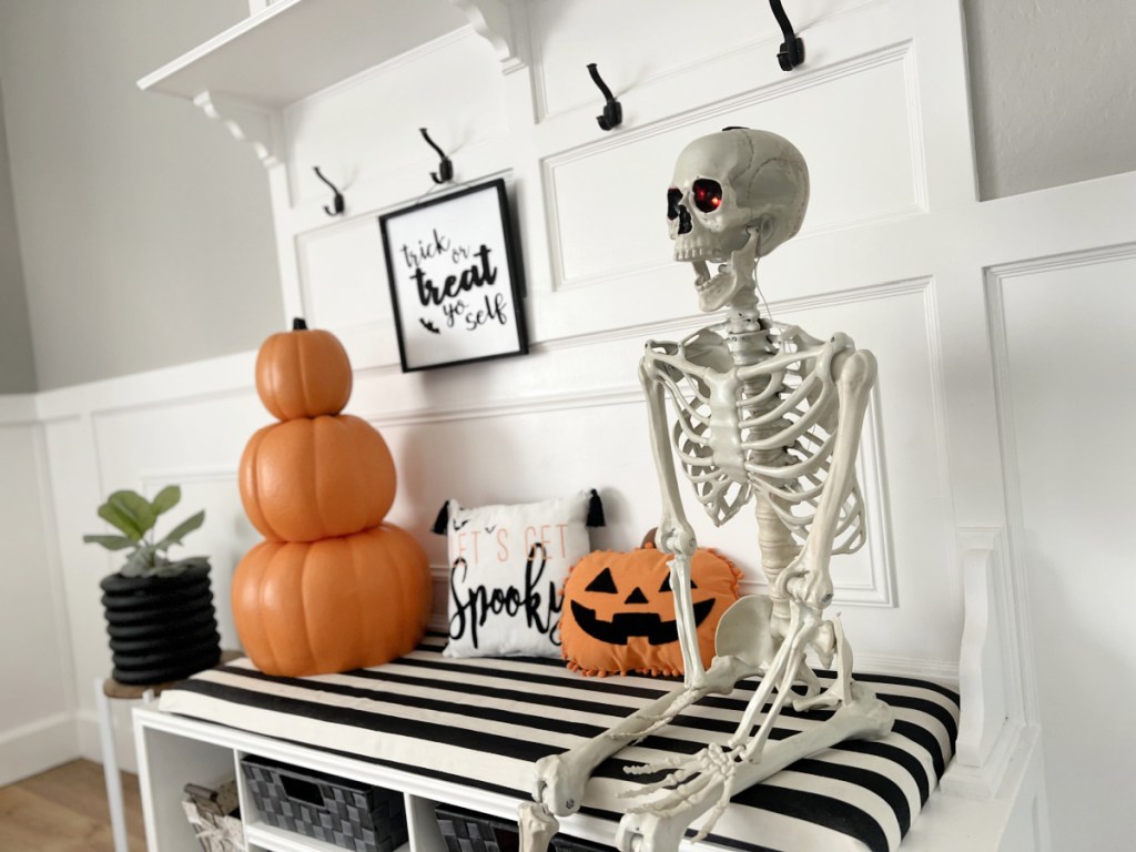 skeleton halloween walmart decorations