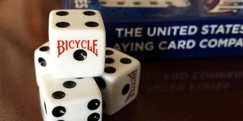 Bicycle Dice 10-Count Pack Only $1.49 Each on Target.online (Easy Peasy Stocking Stuffer)