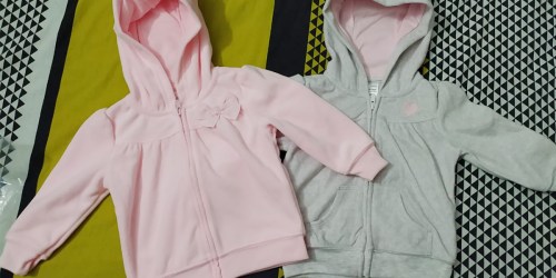 Carter’s Hoodies 2-Pack Only $13.90 Shipped on Amazon – Just $6.95 Each