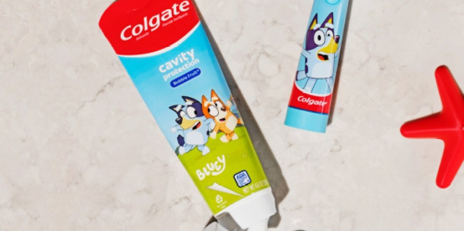 Colgate Kids Bluey Toothpaste Only $1.82 Shipped on Amazon