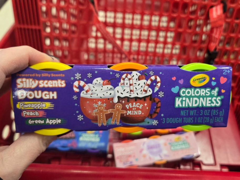 Crayola Ginger Bread Christmas Colors of Kindness in hand in store