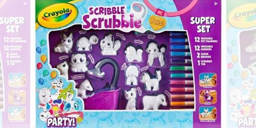 Crayola Scribble Scrubbie Super Set w/ 12 Figurines Just $19.99 on Target.online (Regularly $40)