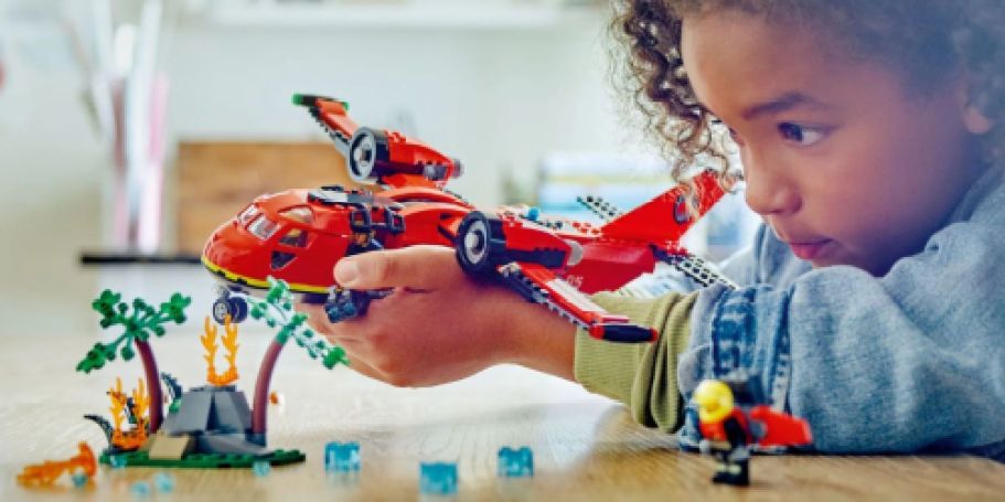 LEGO City Fire Rescue Plane Only $30 on Walmart.online (Regularly $55)