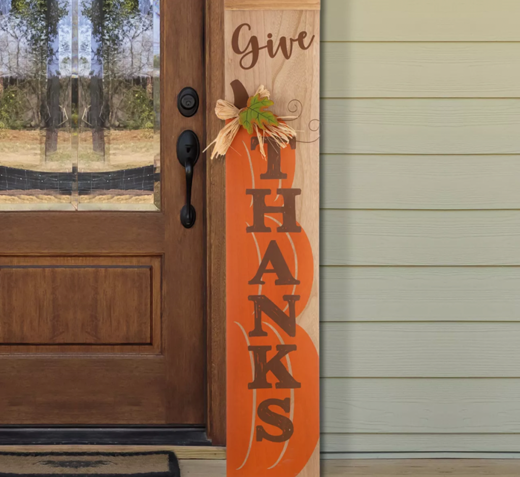 Give Thanks Sign