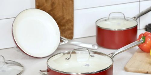 GreenPan 3-Piece Nonstick Ceramic Cookware Set from $43.99 Shipped – Today Only!