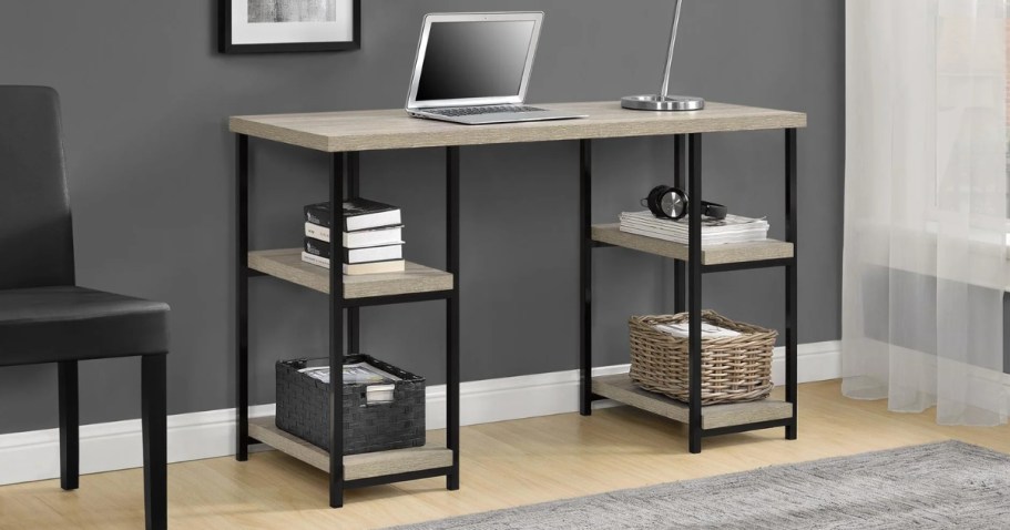 onlineputer Desk w/ Shelves Just $45 Shipped on Walmart.online