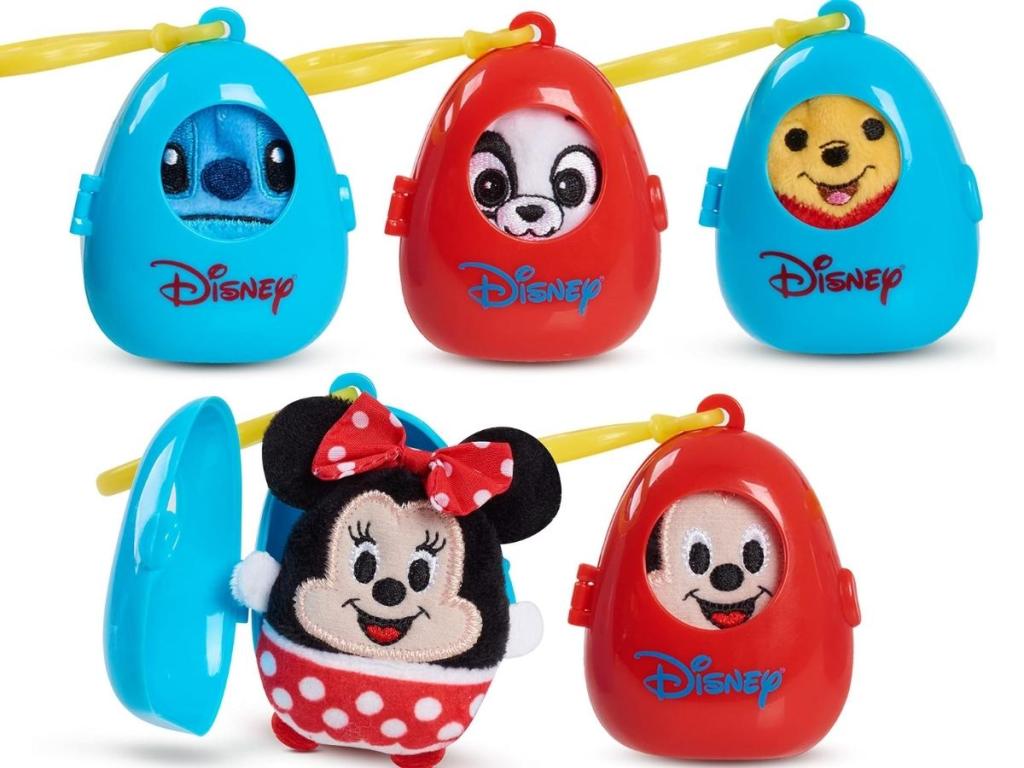 Just Play Disney Classics Cutie Beans Surprise Plush 5-Piece Se