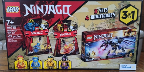 LEGO Ninjago Gift Pack Only $25 on Walmart.online (Regularly $50) – Includes 3 Sets!