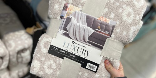 Sam’s Club Online Super Savings Sale Live NOW | Luxury Cozy Knit Throw Just $9.98