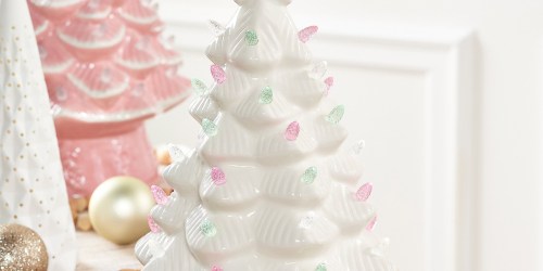 Ceramic Nostalgic Candy Cane Christmas Tree Only $39.98 Shipped on QVC.online