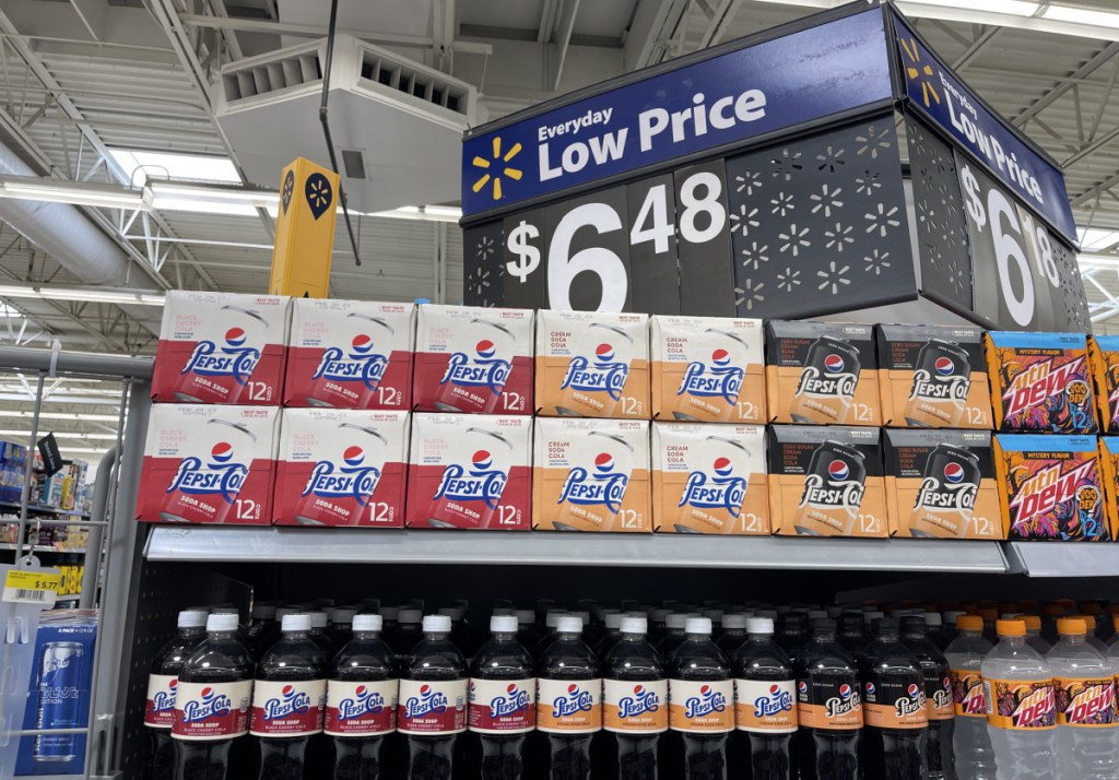 Pepsi Soda Shop Cola At Walmart - Black Cherry, Cream Soda, Zero Sugar Cream Soda