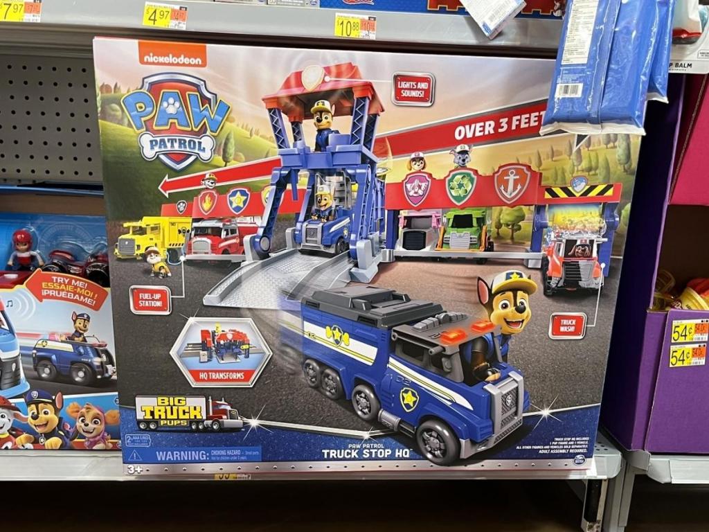 Paw Patrol Big Truck Pups Truck Stop HQ Transforming Playset