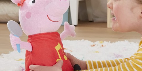 Peppa Pig Singing Plush Doll Just $12.99 on Amazon (Regularly $23)