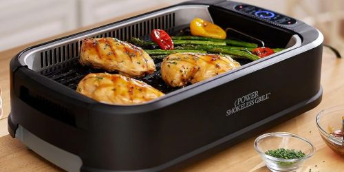 PowerXL Smokeless Grill Only $69.98 on SamsClub.online (Regularly $100) | Grill 365 Days a Year!