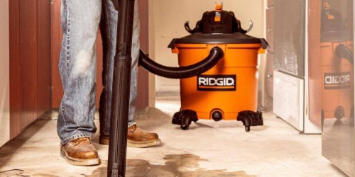 Ridgid Wet/Dry Shop Vacuum Only $69.88 Shipped on HomeDepot.online (Regularly $119)