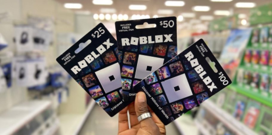 $100 Roblox Digital Gift Card Only $70 on GameStop.online