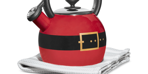 Martha Stewart Holiday Collection on Macy’s.online | Santa Tea Kettle Just $20.99 (Regularly $70)