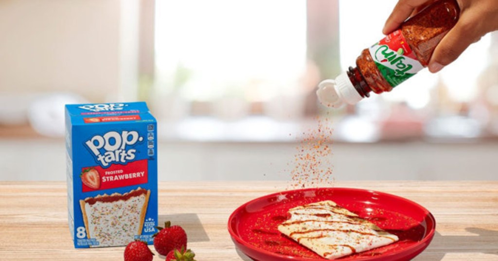 Tarjin powder on Pop Tart