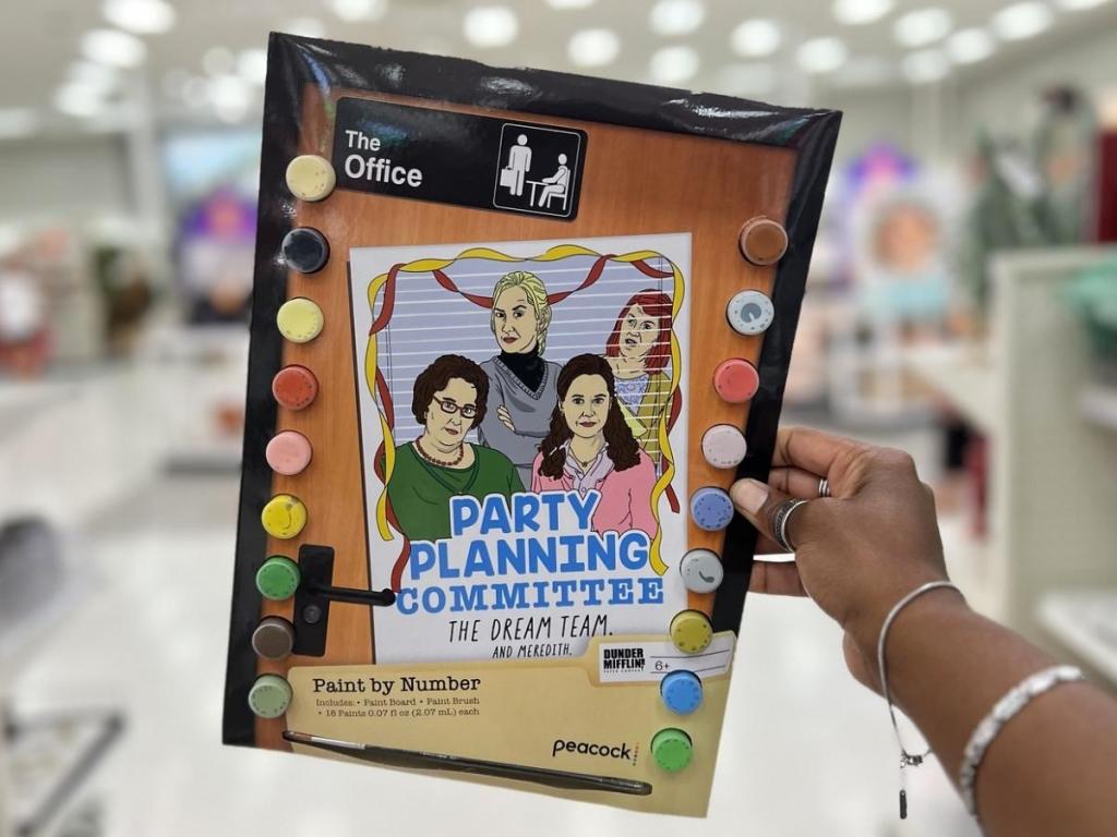 The Office Party Planning onlinemittee Paint By Number Kit