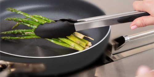 Gorilla Grip Stainless Steel Silicone Tongs 2-Pack Just $9.99 on Amazon (Regularly $23)