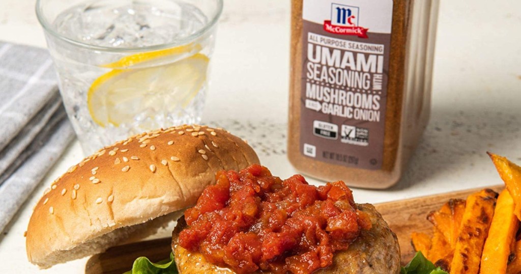 Unami seasoning by burger