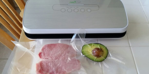 NutriChef Vacuum Sealer & Starter Kit Just $52.99 Shipped + More