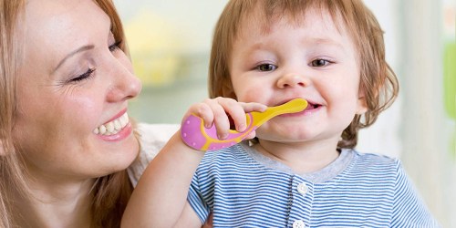 Baby Toothbrush 6-Count Set w/ Toothbrush Holder Just $2.99 Shipped (Regularly $8)