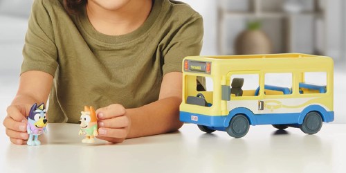 Bluey Bus w/ Bluey & Bingo Figures Just $9 on Amazon (Regularly $25) + More