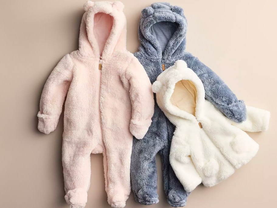 60% Off Carter’s Baby Sherpa Apparel on Macys.online | Hooded Jackets $13.60 & Coveralls $16!