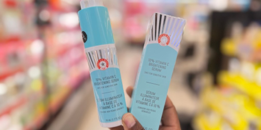Up to 55% Off First Aid Beauty on Amazon | Vitamin C Serum JUST $20.92 Shipped (Reg $50)