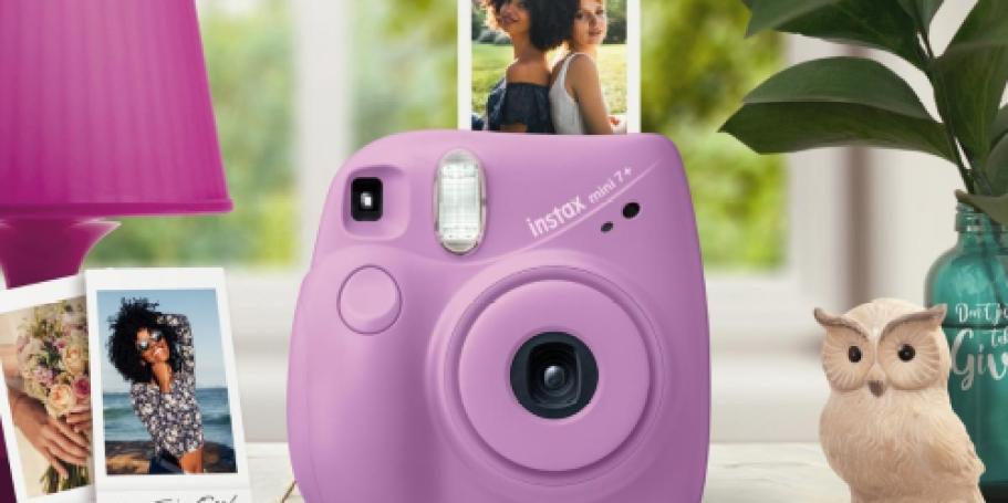 FujiFilm Instax Mini 7+ Bundle ONLY $48 Shipped on Walmart.online (Reg. $78)