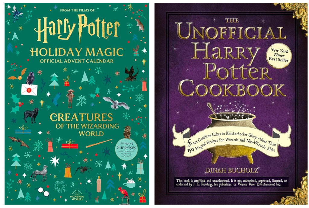 harry potter advent calendar and cookbook