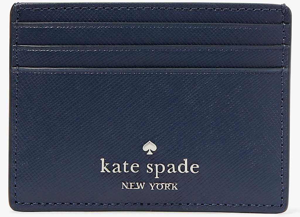 kate spade blue cardholder