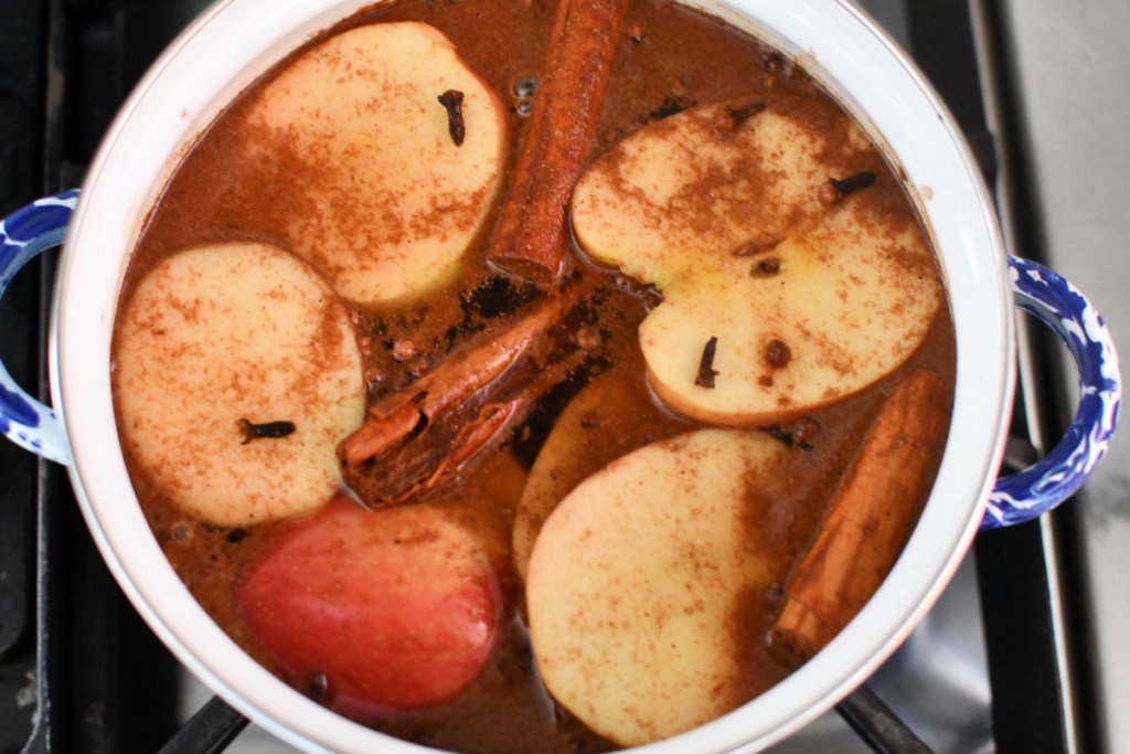 pumpkin spice stovetop potpourri