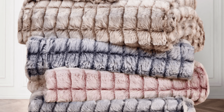 Macy’s Reversible Throw Blankets Only $10.50 (Regularly $35)