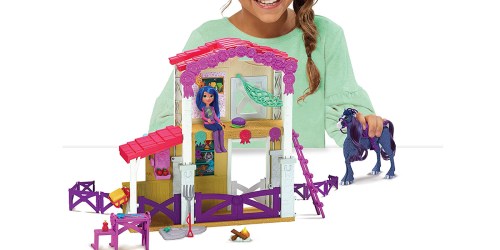 Winner’s Stable Camp Clover Barn 33-Piece Playset Just $8.40 on Amazon | onlinees w/ Doll & Horse!