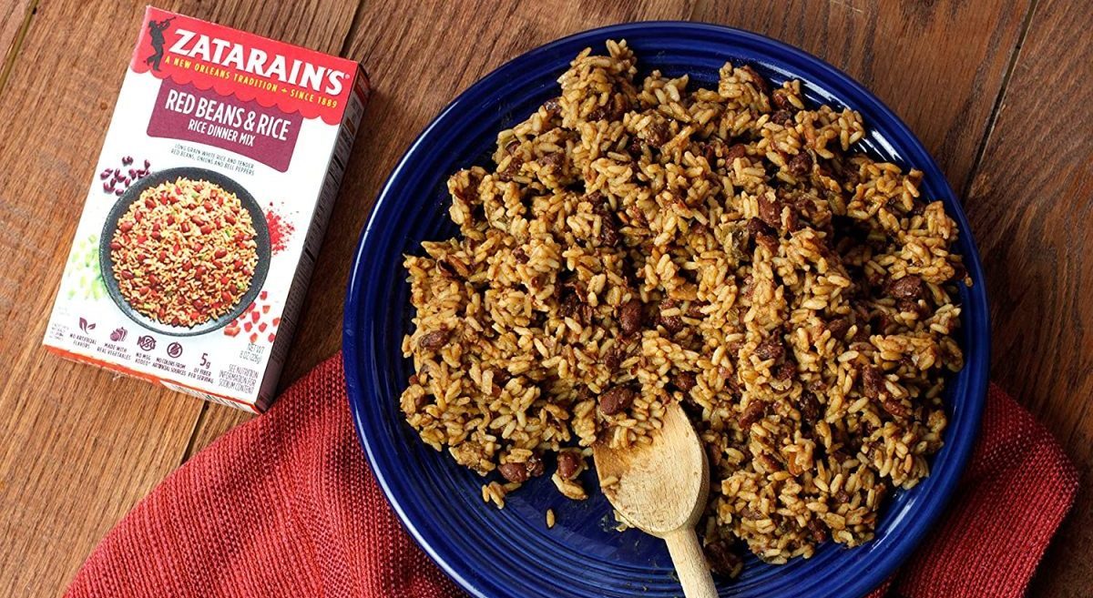 zatarain's red beans and rice 8oz box dry mix