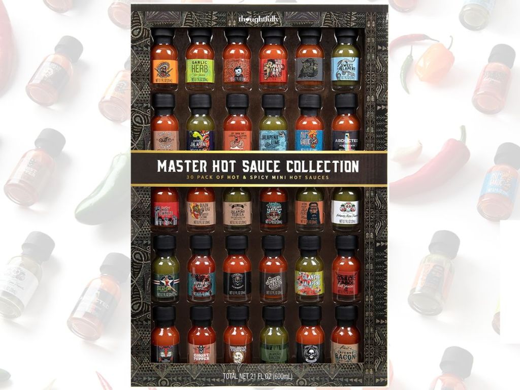 30 Bottle hot sauce master collection