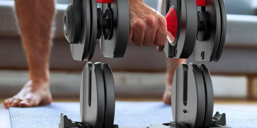 Quick-Select Adjustable Dumbbell Only $89 Shipped on Walmart.online (Regularly $199)