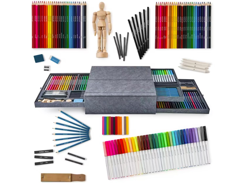 Artist's Loft 140-Piece Deluxe Drawing Art Set