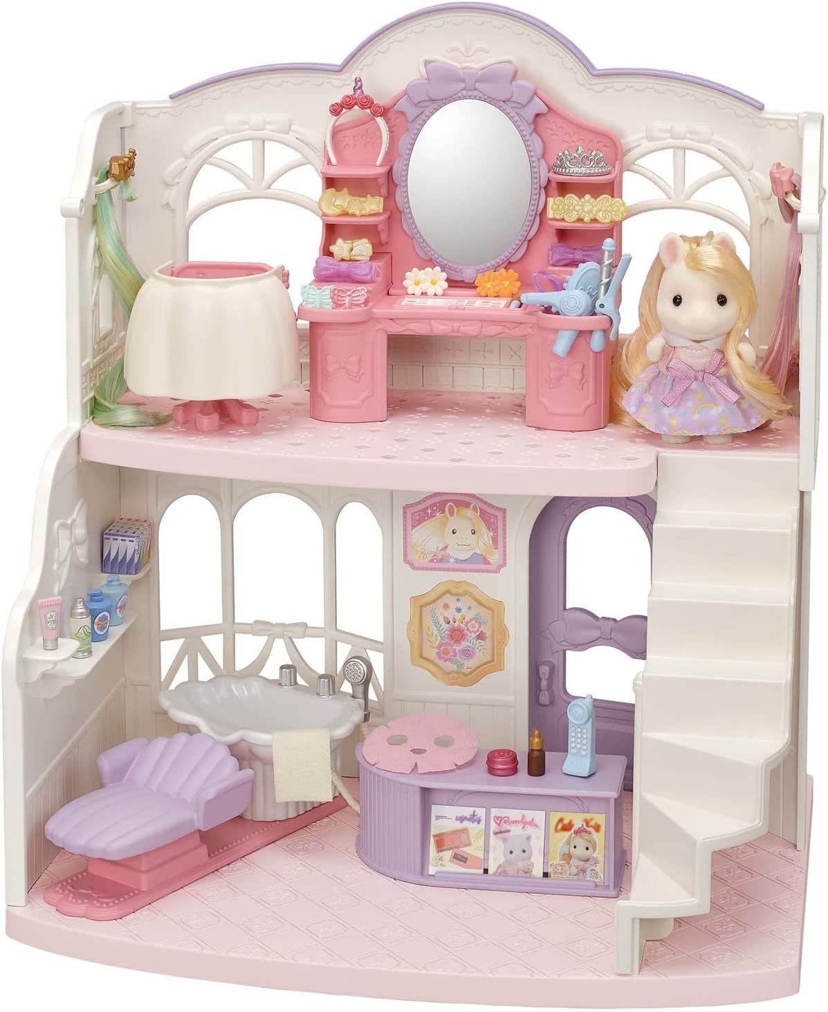 Calico Critters Pony's Stylish Salon Playset