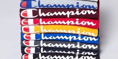 Up to 75% Off Champion Clothing on Walmart.online | Big & Tall Tees 2-Pack Only $12.50 (Reg. $56)