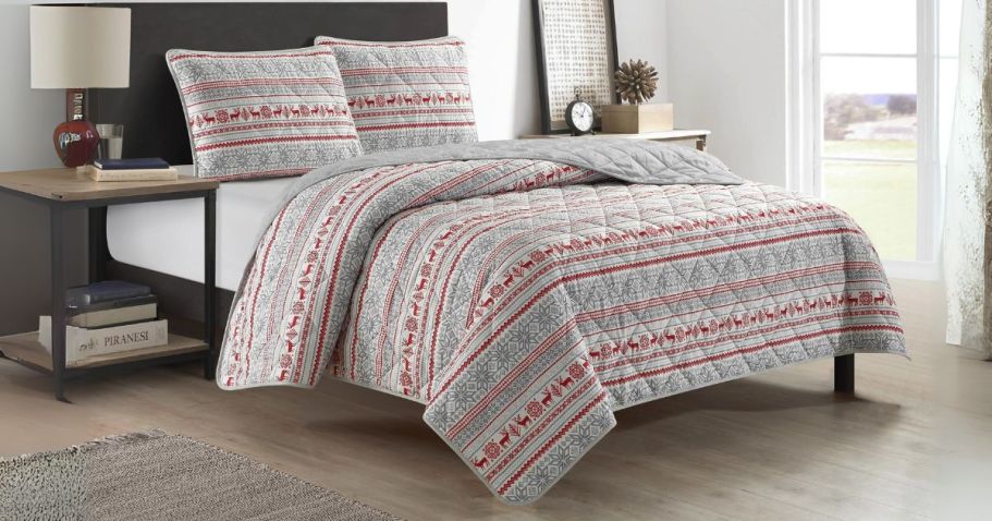 Dearfoams 3-Piece Bedding Sets from $27 on Walmart.online (Full, Queen, & King Sizes)