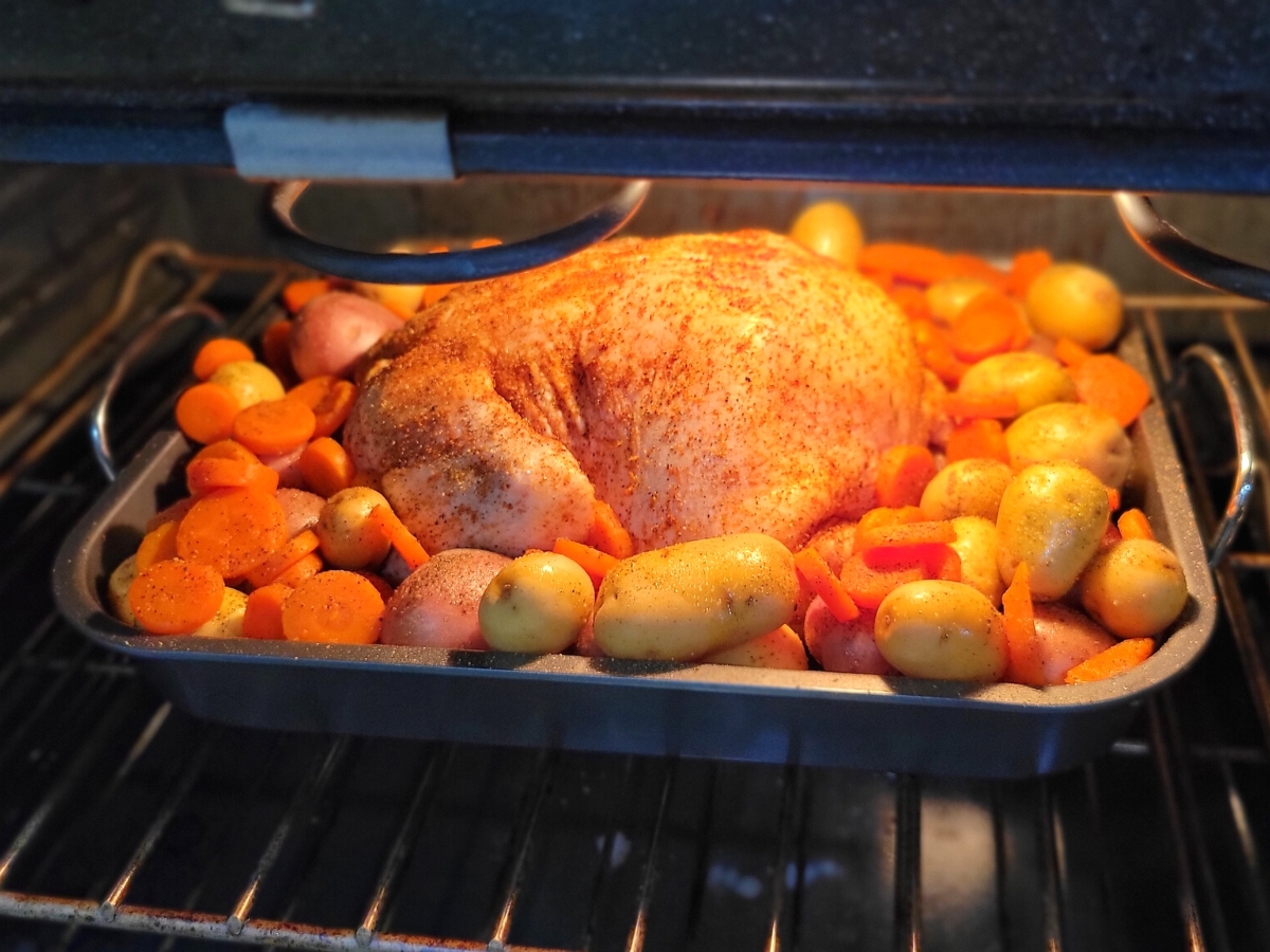 Deluxe Non-Stick Roaster/Roasting Pan